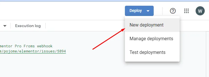 off-in submit form from elementor to google sheet 3